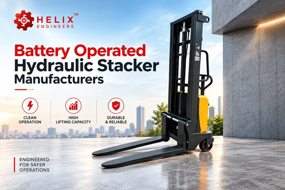 Battery Operated Hydraulic Stacker Manufacturers