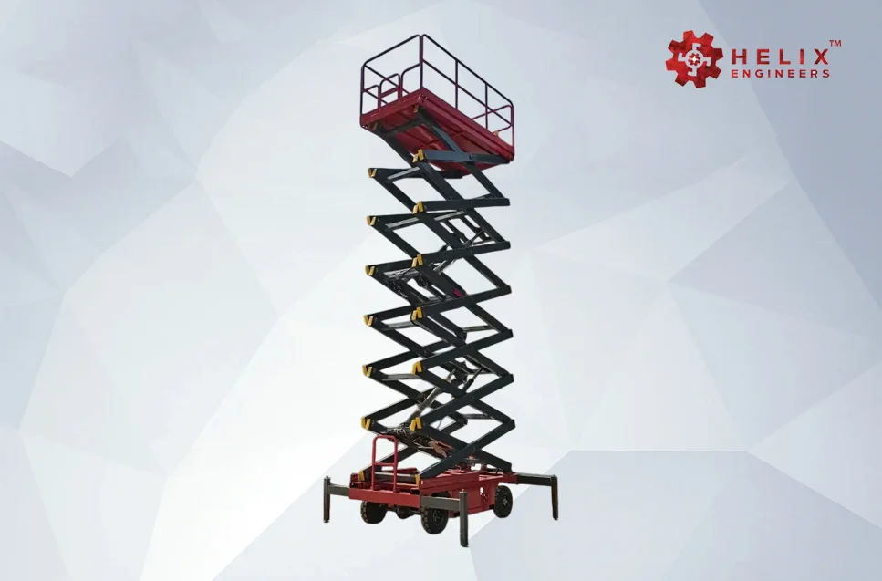Hi-rise scissor lift