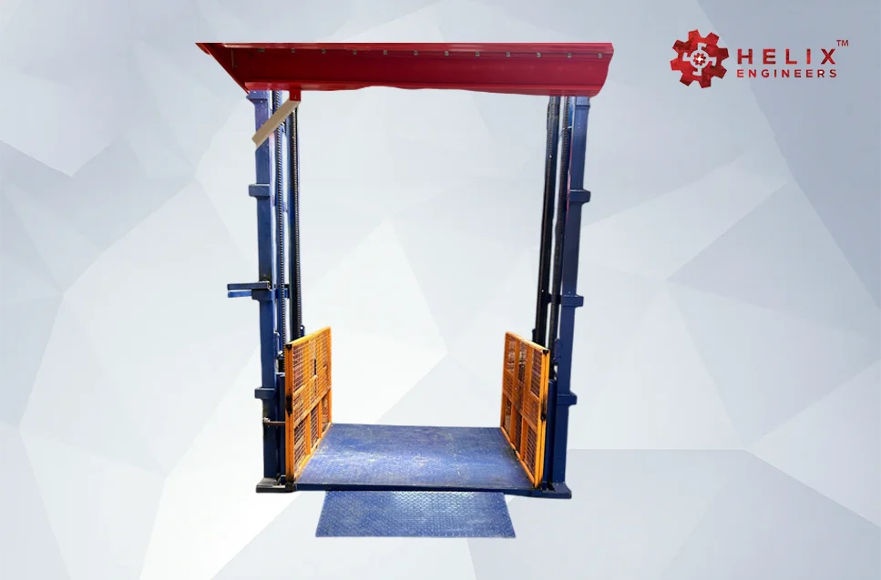 Dual Mast Goods Lift