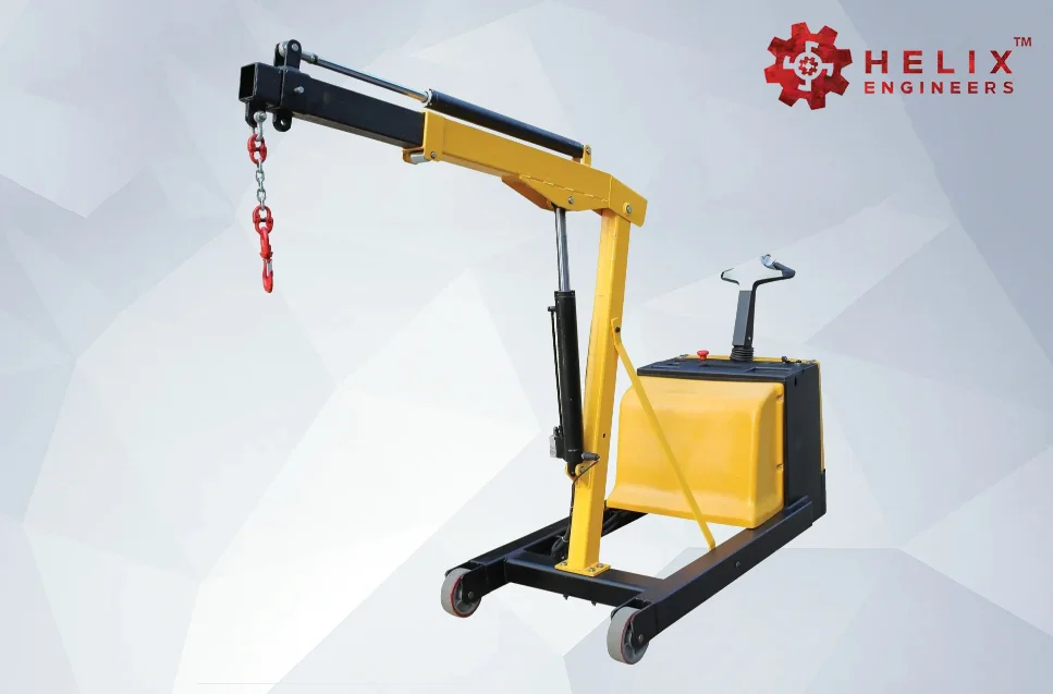 battery operated stacker for warehouse
