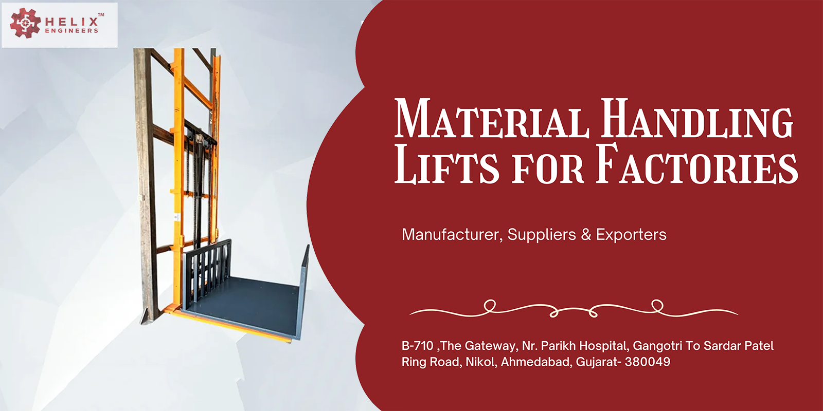 Material Handling Lifts for Factories