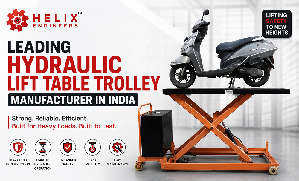 Hydraulic Lift Table Trolley Manufacturer