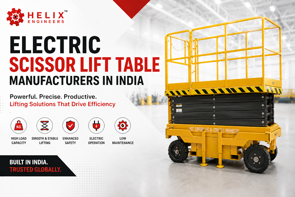 Electric Scissor Lift Table Manufacturers in India