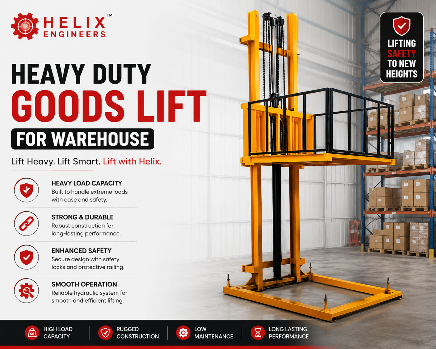 Why Every Modern Warehouse Needs a Heavy Duty Goods Lift
