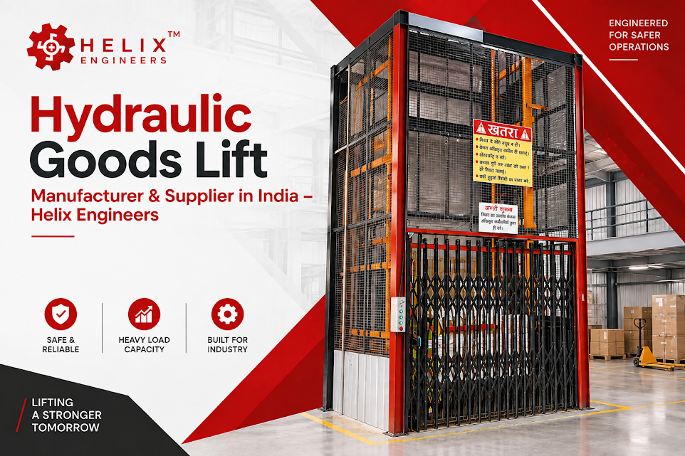 Heavy Duty Hydraulic Goods Lift