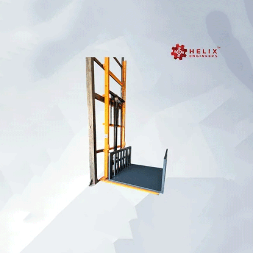 Vertical goods lift supplier